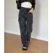  джинсы Denim Denim брюки бахрома карман cargo Denim женский 
