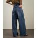  джинсы Denim Denim брюки USA хлопок центральный Press Buggy Denim [ выставить соответствует ] женский 