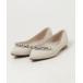 [STACCATO] Flat туфли-лодочки 24.5cm бежевый женский 