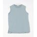 [Yori] безрукавка tops 38 голубой женский 