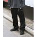  слаксы [ZOZO ограничение ]GRAMICCI / специальный заказ PINTUCK JERSEY SLACKS легкий брюки эластичность размер регулировка возможность мужской re