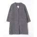 [studio CLIP] no color пальто M серый женский 