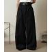  слаксы Wide straight curve tuck trousers / широкий распорка машина b tuck тигр u The - мужской женский 