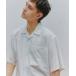  рубашка [MAISON CLUB]Open Collar Half Sleeve Shirt KKP/. воротник половина рукав рубашка мужской женский 