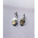  серьги * Skull узор серьги ( обе уголок для ) женский мужской 