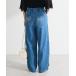  джинсы Denim Denim брюки *DOUBLE FLAGS лента вышивка карман Denim женский 