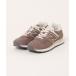  спортивные туфли NEW BALANCE New balance WL574RTS(B) WL574 WL574RTS BROWN(RTS) женский 