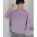 [GLOBAL WORK] тренировочный cut and sewn LARGE light purple мужской 