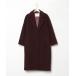 [green label relaxing] Пальто Честерфилд 36 wine red женский 