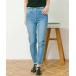 [Healthy denim] обработка Denim брюки 23 голубой женский 