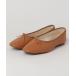 [ODETTE E ODILE] лента Flat туфли-лодочки 23.5cm Brown женский 