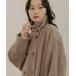 [moi tytto] пальто с отложным воротником MEDIUM бежевый женский 