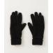 [NANO universe] перчатки - черный женский 