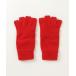 [Ray BEAMS] one отметка перчатки - красный женский 