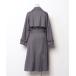 [NATURAL BEAUTY BASIC] тренчкот MEDIUM угольно-серый женский 