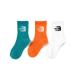  носки THE NORTH FACE /ja карта Logo 3P Crew 2025(16~21cm) Kids ребенок мужчина девочка 