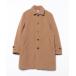 [NANO universe] пальто с отложным воротником M бежевый мужской 