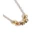 �A�����M�[�Ή� �l�b�N���X �uBeads Necklace�v�r�[�Y�l�b�N���X/5�s�[�X/SUS316L�T�[�W�J���X�e�����X�`�F�[�� �����Y ���f�B�[�X