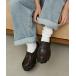  Loafer MARY QUANT × PUBLUX/ Mary Quant цветочный узор толщина низ Loafer ограничение развитие женский 