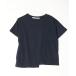 [RAY CASSIN] короткий рукав футболка [favori сотрудничество ] FREE темно-синий женский 