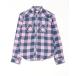 [Hollister] в клетку рубашка с длинным рукавом X-SMALL Pink Lady -s