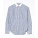 [L'Appartement] полоса рисунок рубашка с длинным рукавом - голубой женский 