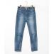 [Healthy denim] обработка обтягивающие джинсы брюки [UNTITLED сотрудничество ] 01 темно-синий женский 