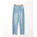 [Kastane] обработка Denim брюки 0 голубой женский 