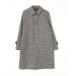 [green label relaxing] пальто с отложным воротником SMALL серый мужской 