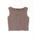 [EMODA] безрукавка tops FREE Brown женский 