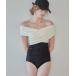  купальный костюм Cross off плечо gya The - One-piece / купальный костюм женский 