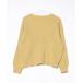 [URBAN RESEARCH] длинный рукав вязаный FREE желтый женский 