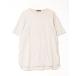 [HARE] короткий рукав футболка S бежевый женский 