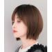  парик ek стерео [ полный парик * Short ] задний Short женский 