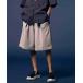  широкий брюки тренировочный брюки джерси [UNISEX]Prime-Wide Sweat Shorts/ prime широкий тренировочный шорты [MAISON SPECIAL/ mezzo n специальный ]