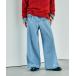 [LEPSIM] Denim брюки MEDIUM голубой женский 