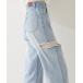 [Chico] повреждение обработка Denim брюки SMALL оттенок голубого прочее 4 женский 