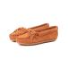 [Minnetonka] мокасины обувь 4 Brown женский 