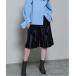  широкий брюки шорты брюки короткий хлеб Fake Hair Calf Two-tuck Shorts/ поддельный - lako two tuck шорты женский 