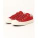 [CONVERSE] low cut спортивные туфли 4 красный мужской 