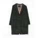 [JEANASIS] Пальто Честерфилд FREE зеленый женский 