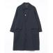[ADAM ET ROPE'] пальто с отложным воротником M темно-синий мужской 