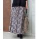  юбка [...]Ratti Vintage peiz Lee принт юбка 