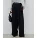  брюки [CHIHAYA сотрудничество ] замша Like tuck легкий брюки женский 