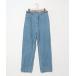 [KBF] обработка Denim брюки 38 голубой женский 