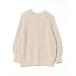[URBAN RESEARCH] длинный рукав вязаный FREE бежевый женский 