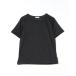 [studio CLIP] короткий рукав футболка L черный женский 