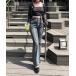  джинсы Denim Denim брюки после гонки UP semi flair Denim женский 