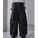  брюки передний Zip дизайн tsu il широкий брюки мужской женский 