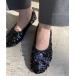 [LOWRYS FARM] Flat туфли-лодочки LARGE черный женский 